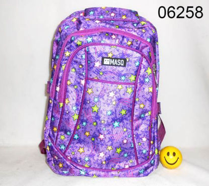 Imagen de MOCHILA 18" ESTAMP. ESTRELLAS 1.24